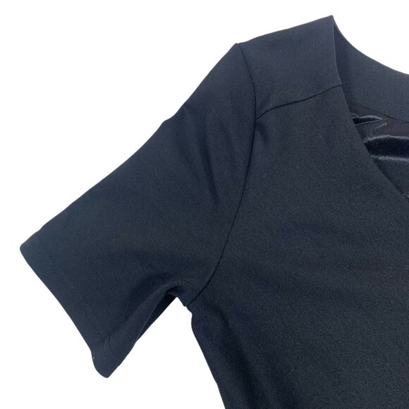 Kaff women s black Party cocktail Dress size small V-Neck with Sleeve by - Picture 16 of 16